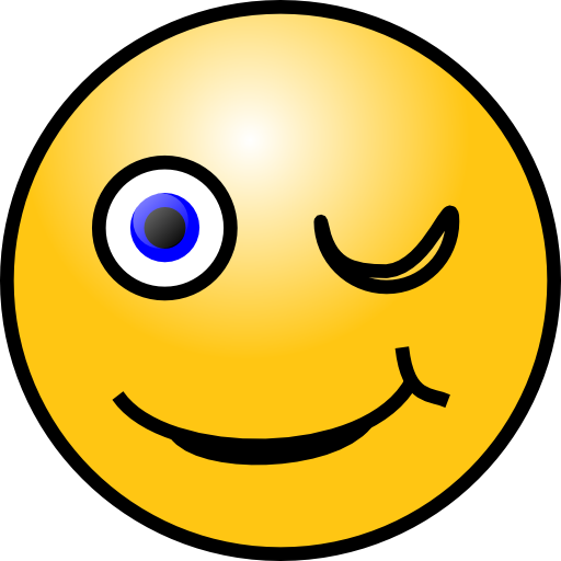 Emoticons Winking Face