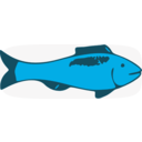 download Fish clipart image with 135 hue color