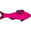 download Fish clipart image with 270 hue color