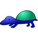 download Fictional Animal With Shell clipart image with 45 hue color
