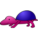 download Fictional Animal With Shell clipart image with 135 hue color