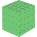 download Box Cube clipart image with 90 hue color