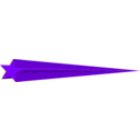 download Star clipart image with 270 hue color