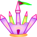 download Pinkhome3 clipart image with 90 hue color
