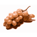 download Grapes Leif Lodahl 02 clipart image with 315 hue color