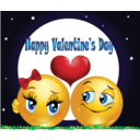 Happy Valentine Smiley Emoticon