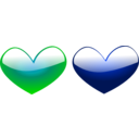download Heart2 clipart image with 225 hue color