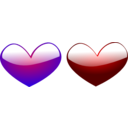download Heart2 clipart image with 0 hue color