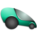 download Futuristic Automobile clipart image with 315 hue color