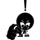download Angry Boy clipart image with 270 hue color