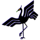 download Bird Emblem 2 clipart image with 45 hue color