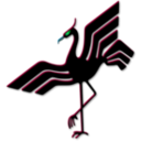 download Bird Emblem 2 clipart image with 135 hue color