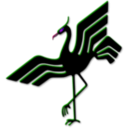 download Bird Emblem 2 clipart image with 270 hue color