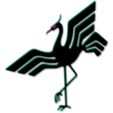 download Bird Emblem 2 clipart image with 315 hue color