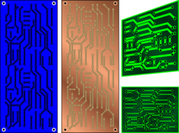 Pcb 3 Color Electronics