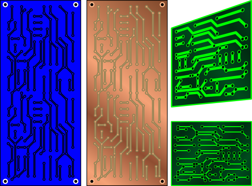 Pcb 3 Color Electronics