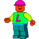 download Minifig clipart image with 315 hue color