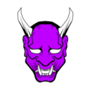 download Oni Mask clipart image with 45 hue color