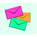 download Envelopes clipart image with 315 hue color