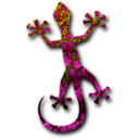 download Gecko 2 clipart image with 315 hue color