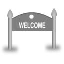 Welcome Sign Board