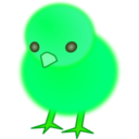 download Chick clipart image with 90 hue color