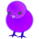 download Chick clipart image with 225 hue color