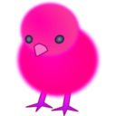 download Chick clipart image with 270 hue color