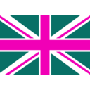 download Uk Union Flag clipart image with 315 hue color