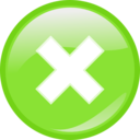 Green Round Submit Icon