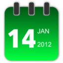 download Calendar clipart image with 135 hue color