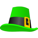 download Leprechaun Hat clipart image with 0 hue color