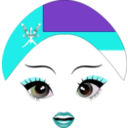 download Pretty Omani Girl Smiley Emoticon clipart image with 180 hue color