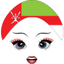 download Pretty Omani Girl Smiley Emoticon clipart image with 0 hue color