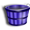 download Wooden Bucket clipart image with 225 hue color