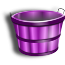 download Wooden Bucket clipart image with 270 hue color