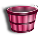 download Wooden Bucket clipart image with 315 hue color