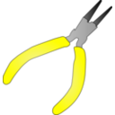 download Pliers 2 clipart image with 180 hue color
