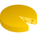 download Cheese clipart image with 0 hue color