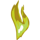 download Small Flame clipart image with 45 hue color