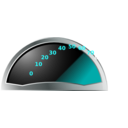 download Gauge clipart image with 180 hue color