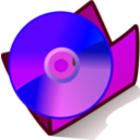 download Folder Cd clipart image with 225 hue color