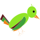 download Yellow Bird clipart image with 45 hue color