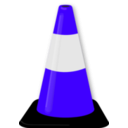 download Cone clipart image with 225 hue color