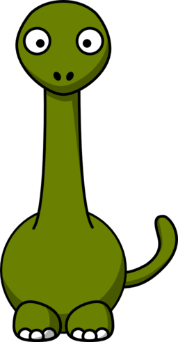 Cartoon Brontosaurus