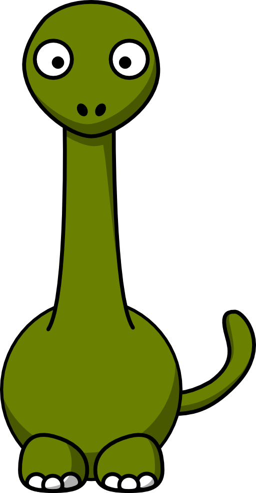 Cartoon Brontosaurus
