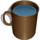download Coffee Mug clipart image with 180 hue color