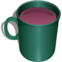 download Coffee Mug clipart image with 315 hue color