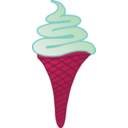 download Glace Italienne clipart image with 315 hue color