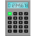 download Old Calculator clipart image with 135 hue color